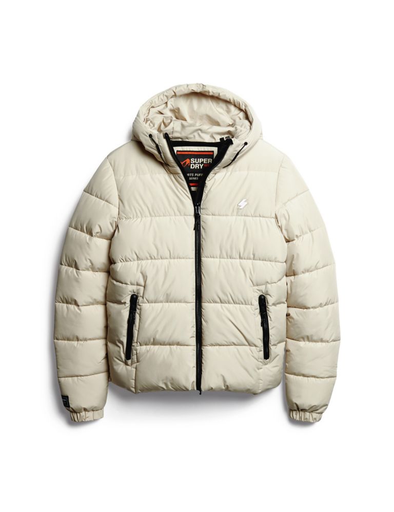 Quilted Padded Hooded Puffer Jacket | Superdry | M&S