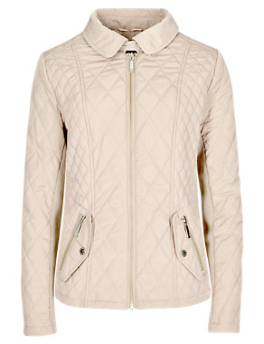 Quilted Padded Jacket with Stormwear™ Image 2 of 5