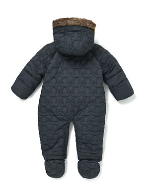 Quilted Panelled Snowsuit Image 2 of 3