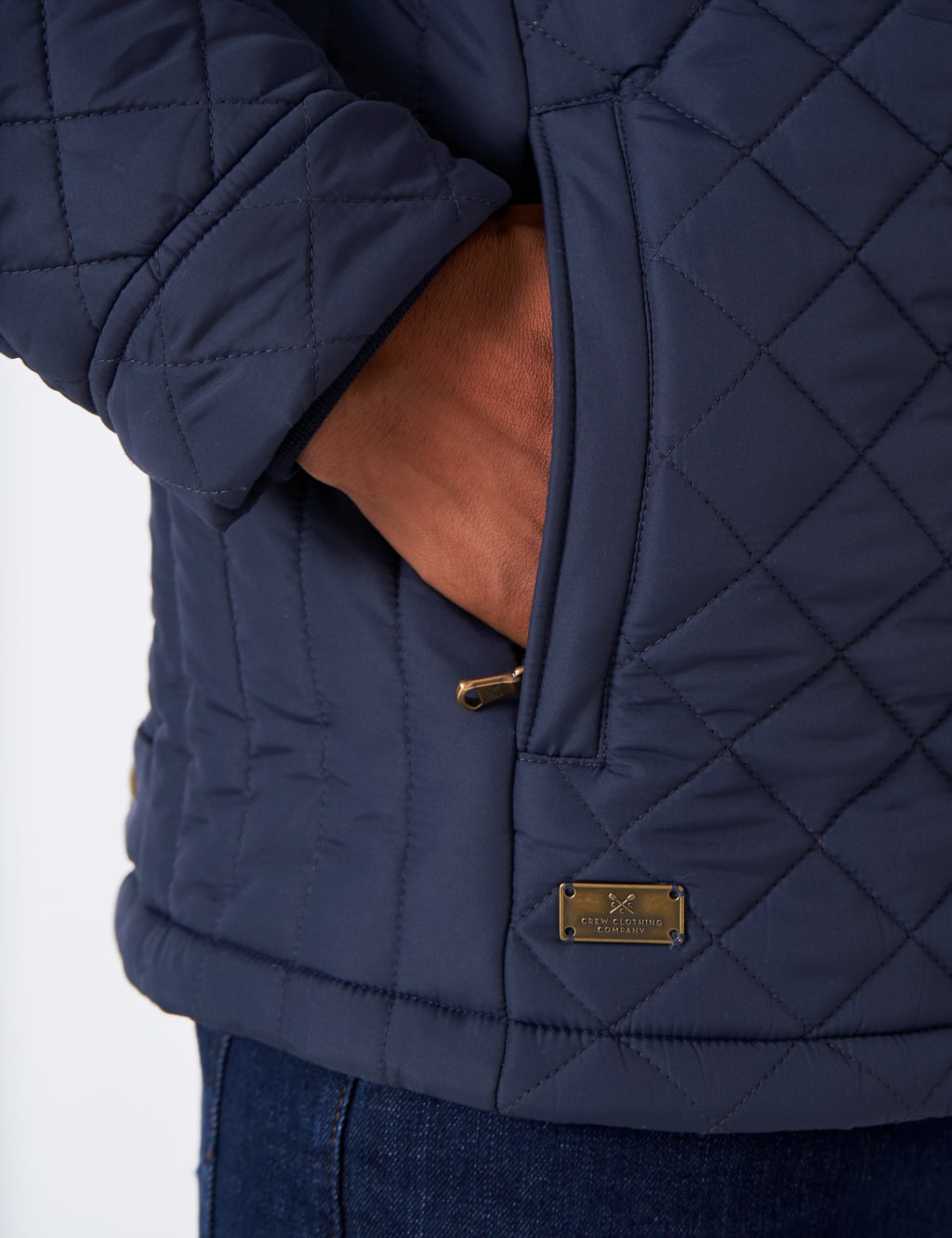 Quilted Puffer Jacket Crew Clothing M S