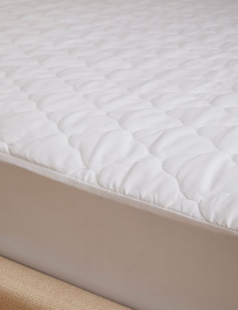 Quilted Waterproof Extra Deep Mattress Protector 2 of 3