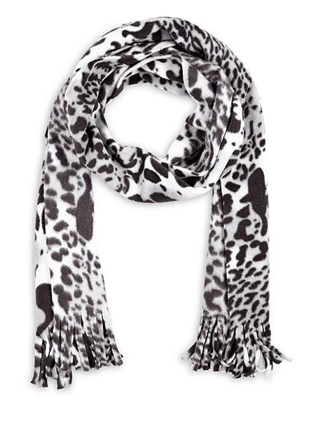 Animal Print Scarf & Gloves Set | M&S Collection | M&S