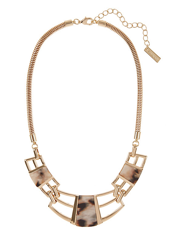 Shell Link Collar Necklace - QA