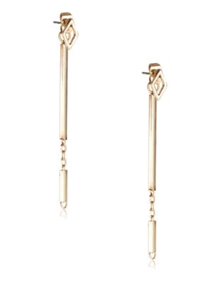 Diamond Double Back Earrings | Limited Edition | M&S