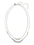 Diamanté & Mini Bead Layered Necklace