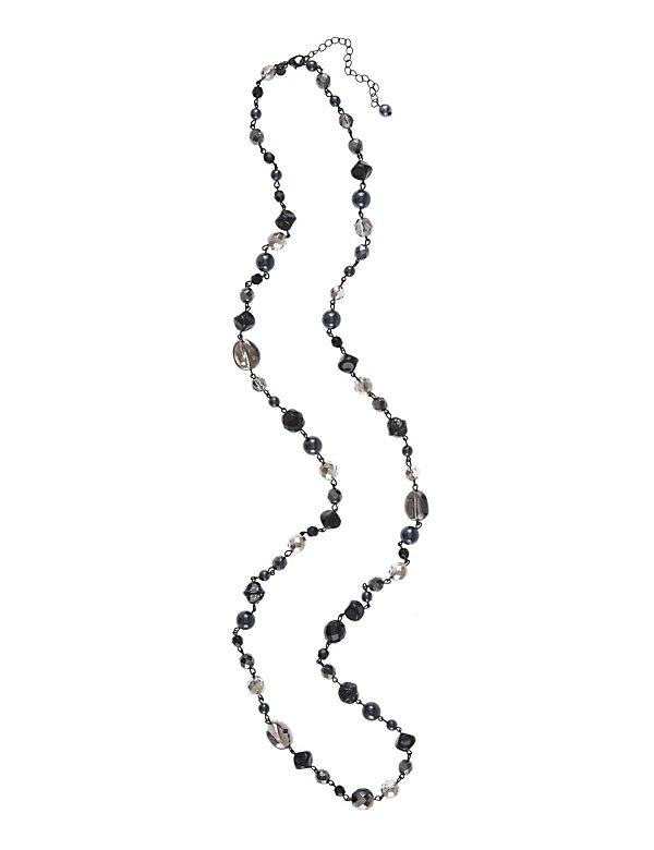 Assorted Bead Rope Necklace - JE