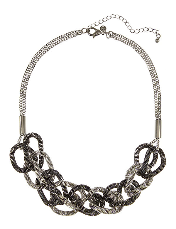Plaited Loop Necklace - SG