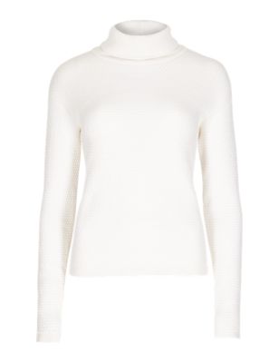 Honeycomb Textured Jumper | Limited Edition | M&S