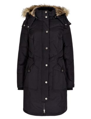 Premium Down & Feather Filled 3-in-1 Coat with Stormwear™ | Per Una | M&S