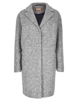Premium Wool Rich Oversized Cocoon Coat | Per Una | M&S