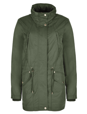 Long Soft Parka with Stormwear™ | Per Una | M&S