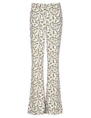 Floral Wide Leg Trousers | Limited Edition | M&S