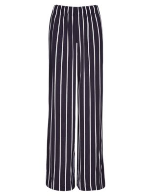 Striped Wide Leg Trousers | Limited Edition | M&S