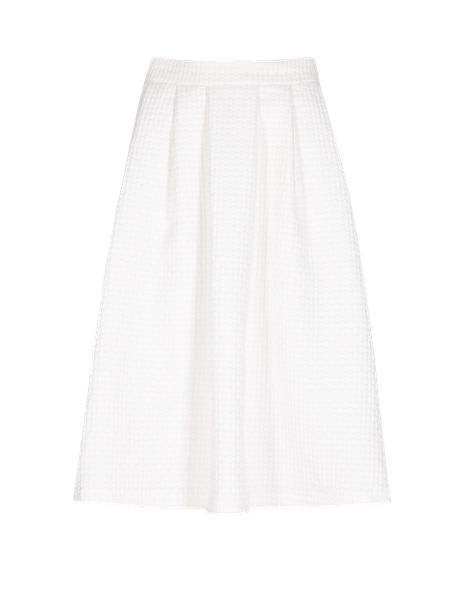 Textured Pleated A-Line Skirt | Limited Edition | M&S