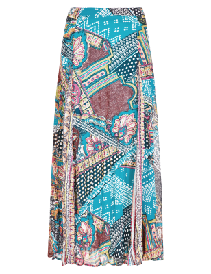 Printed Maxi Skirt | Per Una | M&S