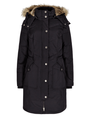 feather filled coats uk
