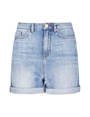 High Waisted Denim Shorts | Limited Edition | M&S
