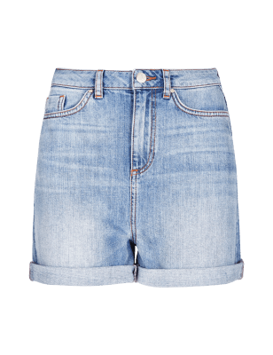 m&s womens long shorts