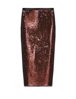 Sequin Column Skirt | Limited Edition | M&S