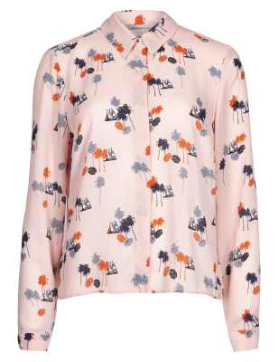 Palm Print Blouse | Limited Edition | M&S