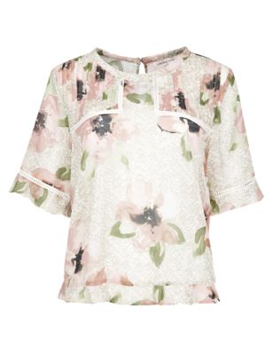 Floral Shell Top | Limited Edition | M&S