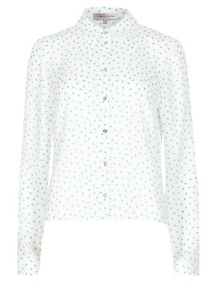 Long Sleeve Spotted Blouse | Limited Edition | M&S