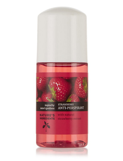 Strawberry Roll On Deodorant 50ml