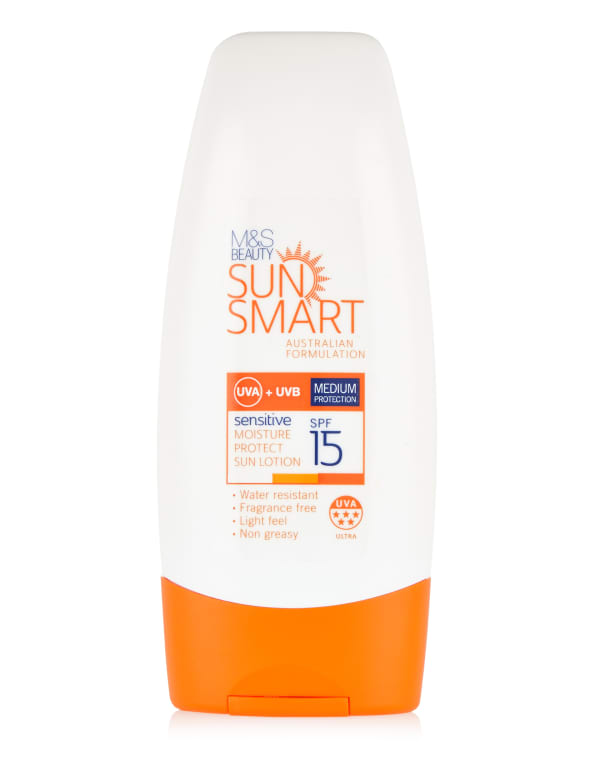 Sensitive Moisture Protect Sun Lotion SPF15 200ml