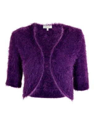 Fluffy Knitted Bolero | Per Una | M&S