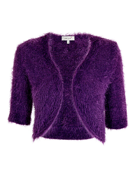 Fluffy Knitted Bolero | Per Una | M&S