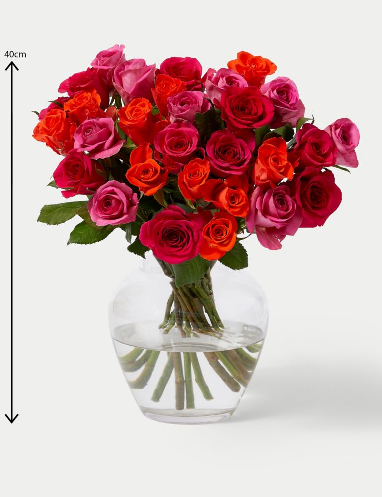 Radiant Rose Abundance Bouquet