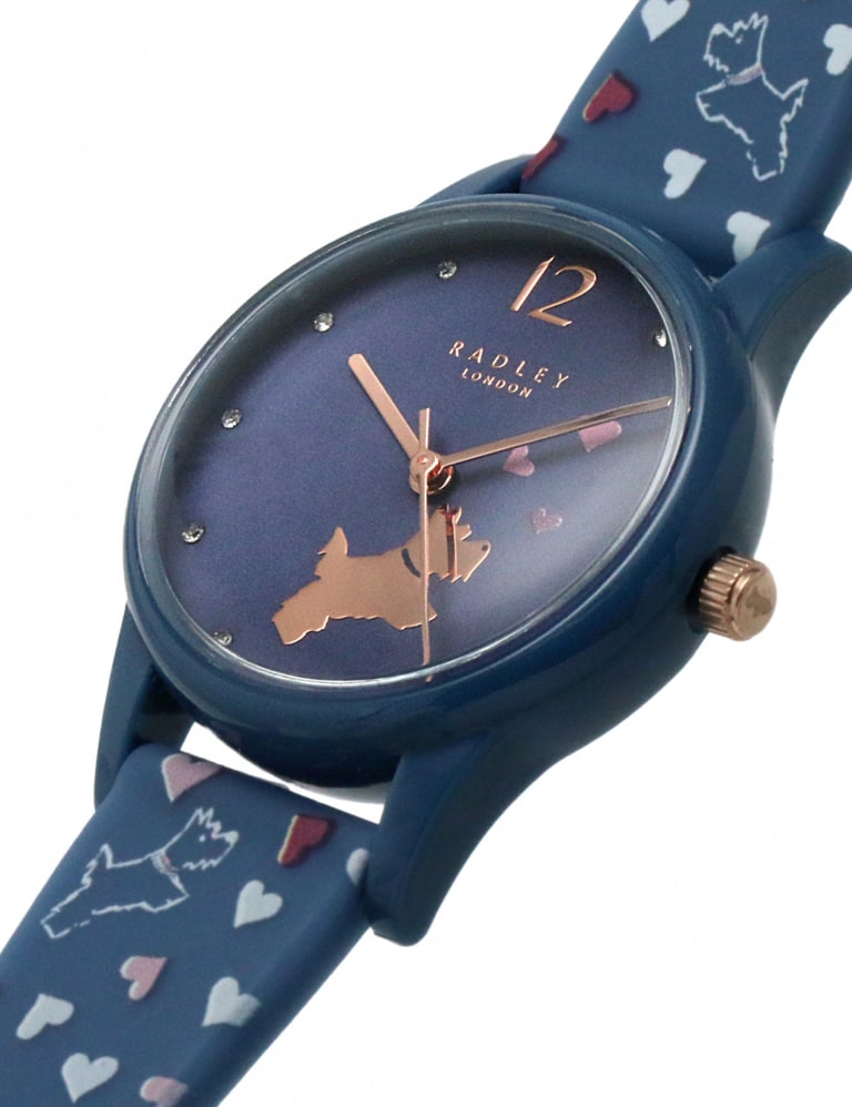 Blue radley watch top