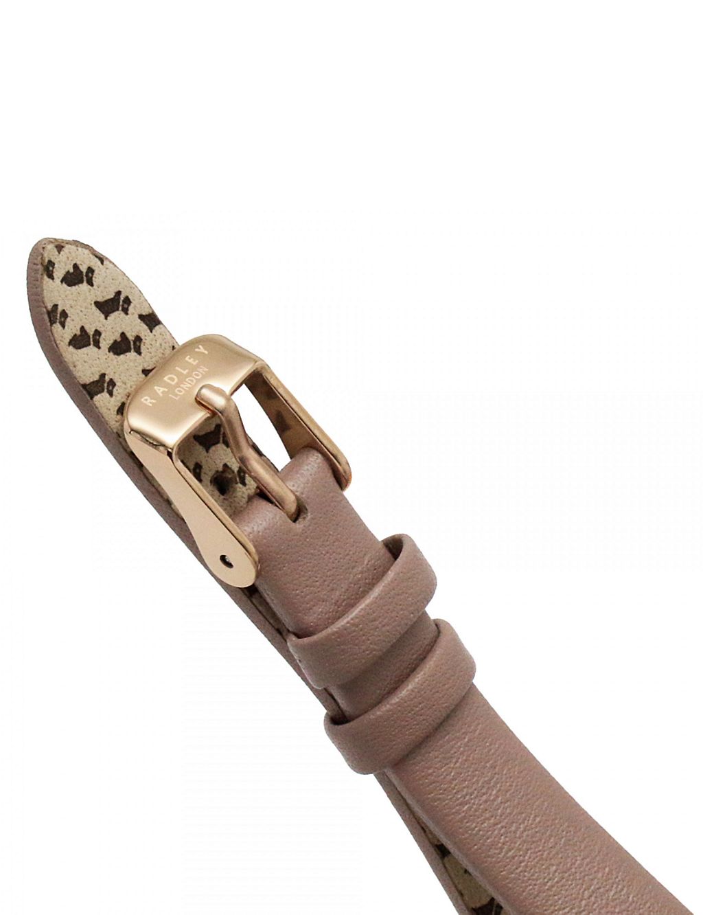 Radley Scottie Dog Charm Leather Strap Quartz Watch 5 of 7