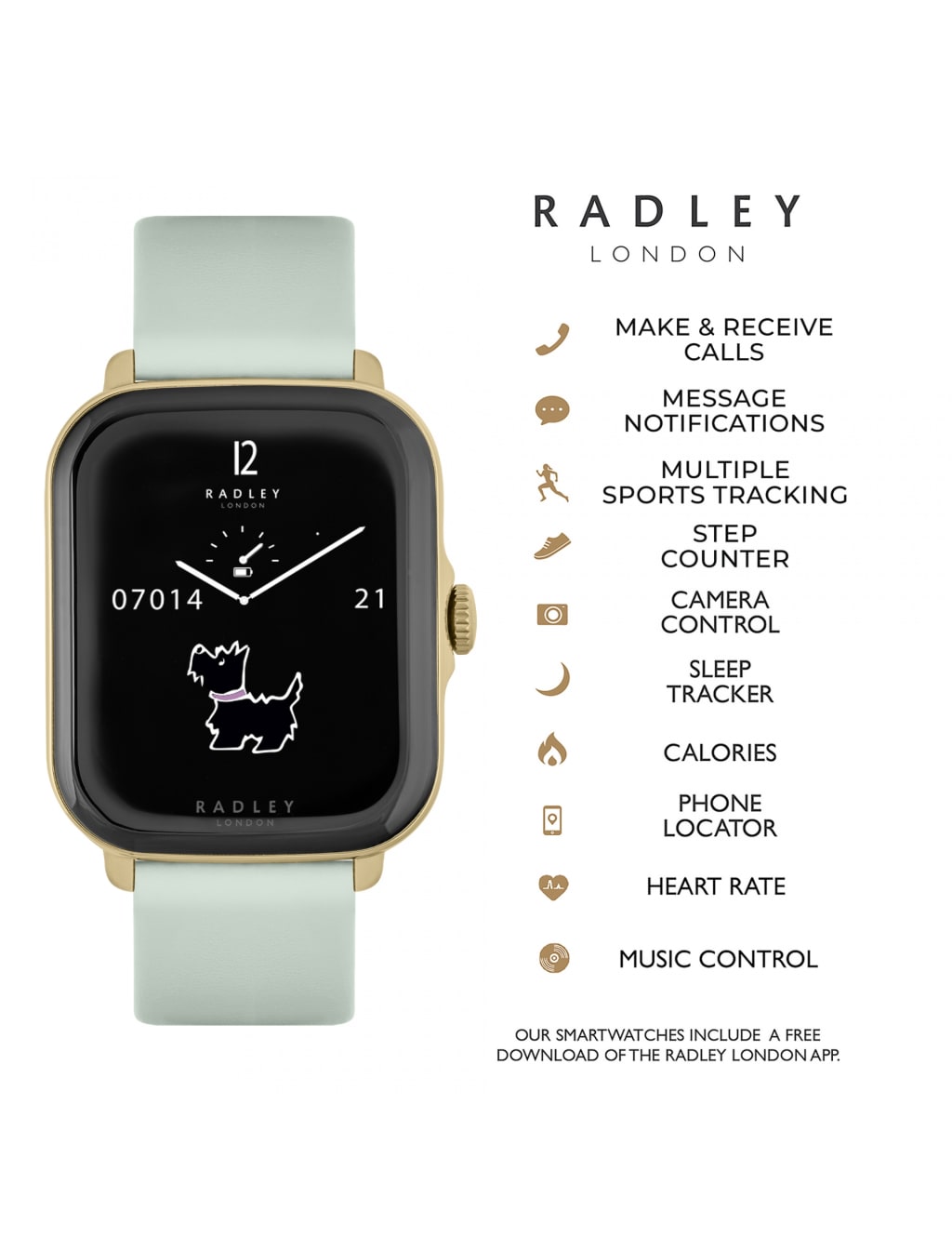 Radley Series 20 Smart Calling Smart Watch Radley M&S