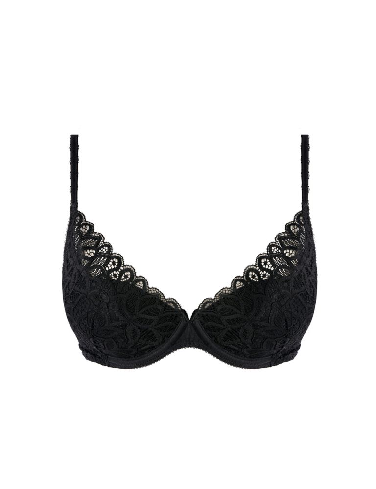 Raffiné Lace Wired Plunge Bra | Wacoal | M&S
