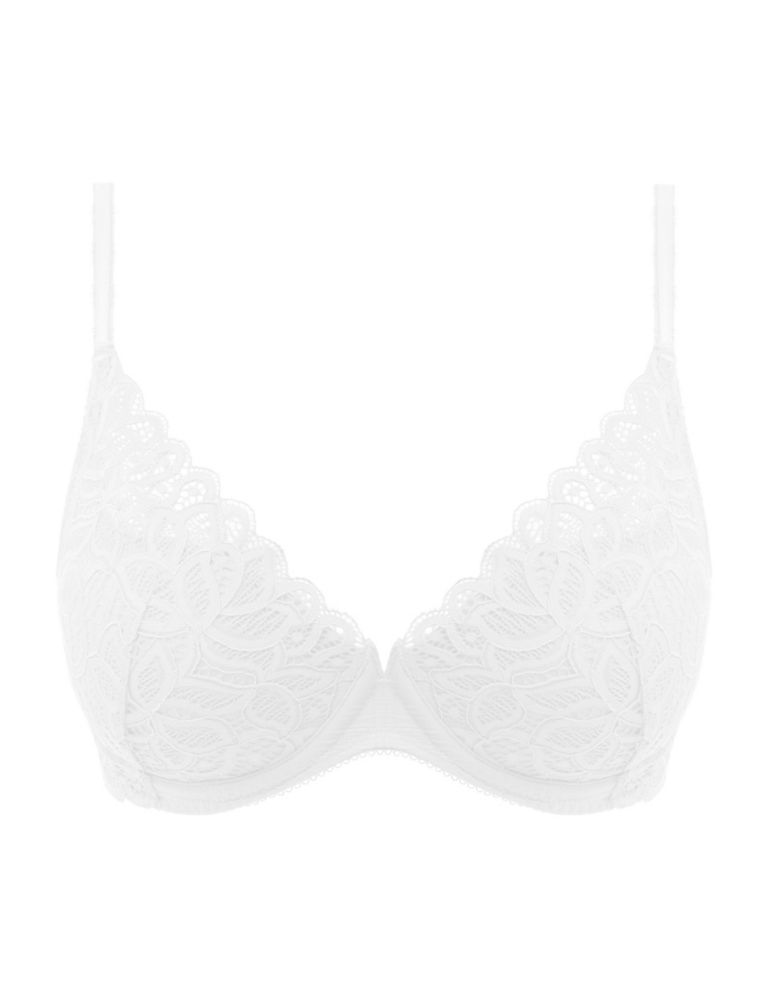Raffiné Lace Wired Plunge Bra 2 of 3
