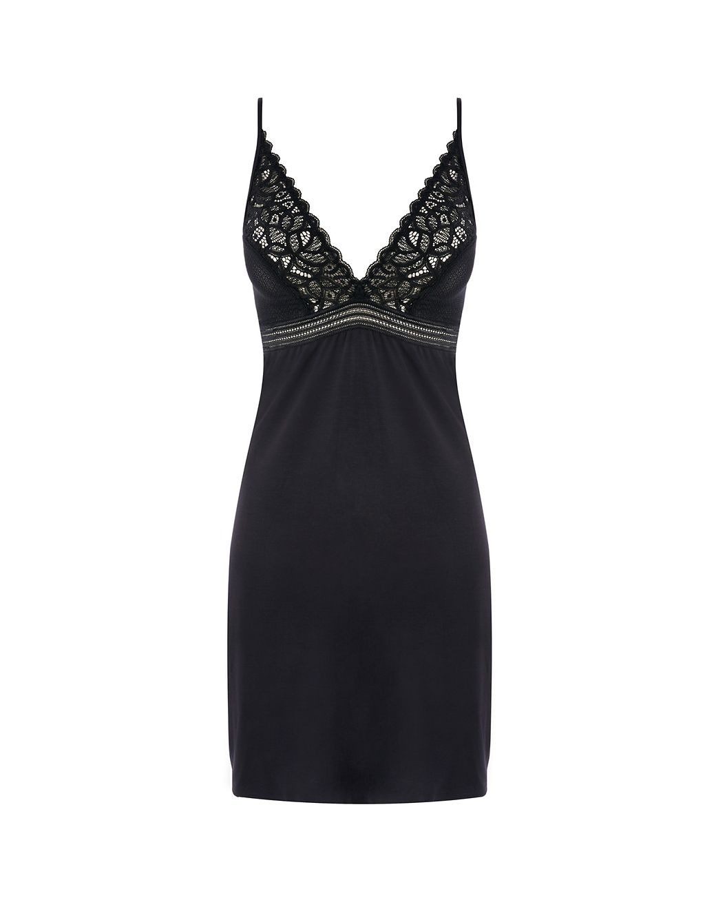 Raffiné Lace Strappy Chemise 1 of 4