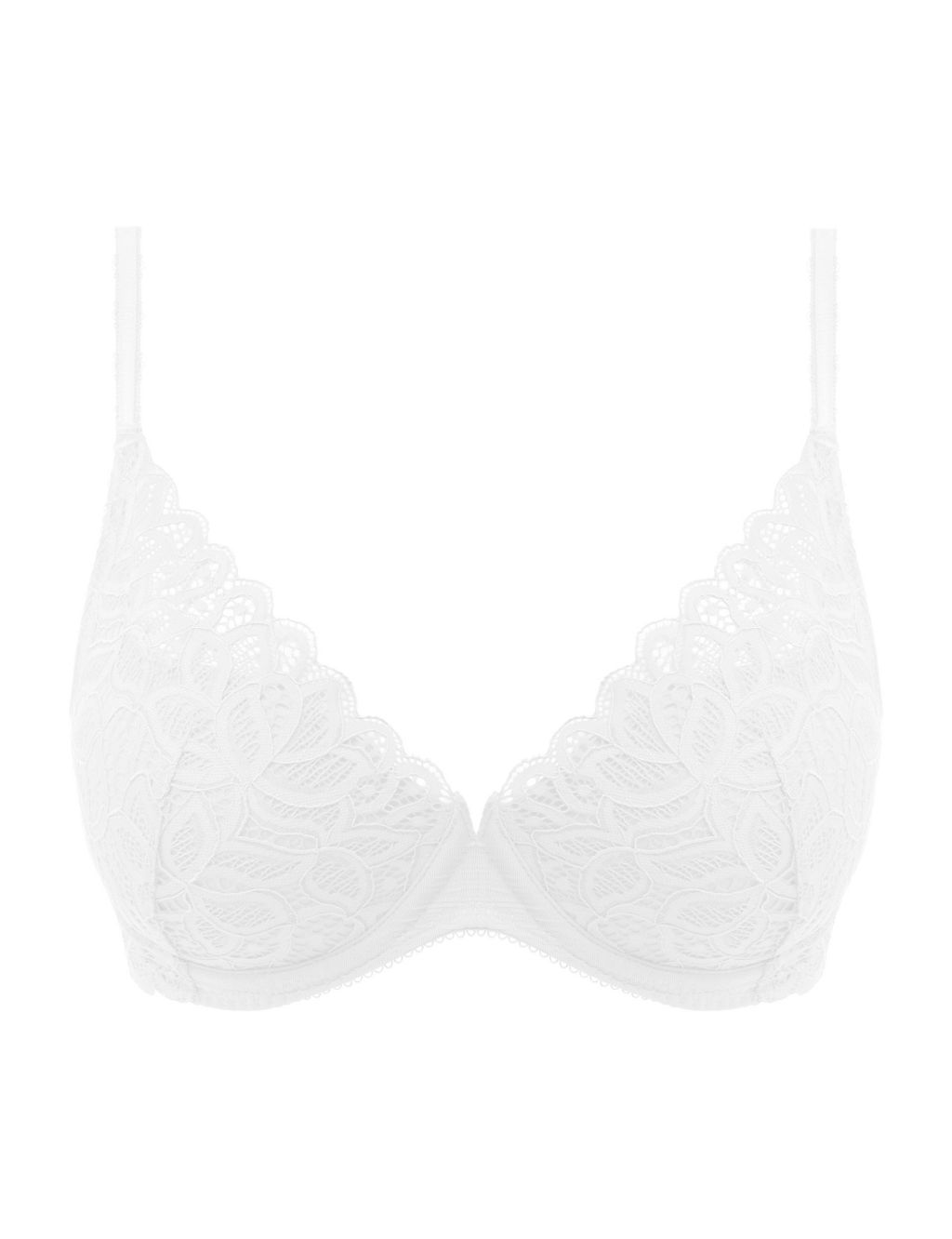 Raffiné Lace Wired Plunge Bra 1 of 3