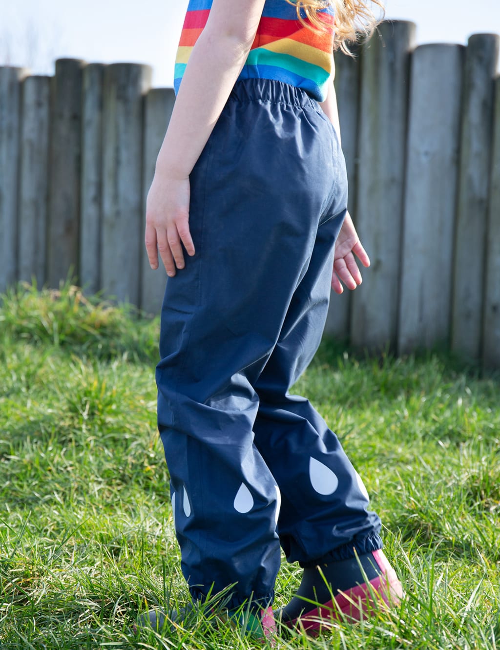 Rain Or Shine Printed Waterproof Trousers (1-10 Yrs) 2 of 2