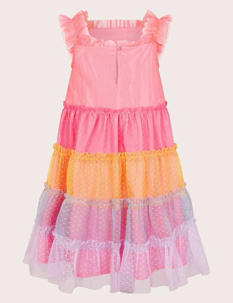 Rainbow Colour Block Dress (2-15 Yrs) 2 of 3