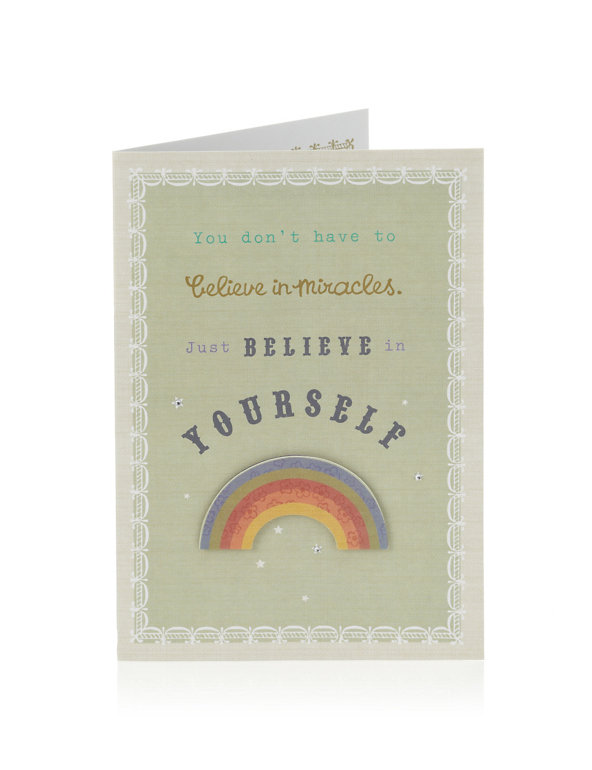 Rainbow Encouragement Card Image 1 of 2