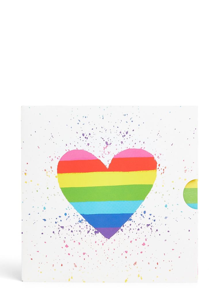Rainbow Heart Gift Card 1 of 4