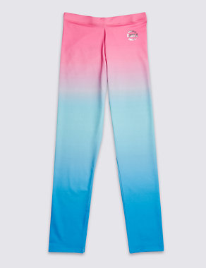 Rainbow Leggings with StayNEW™ (5-14 Years) Image 2 of 3