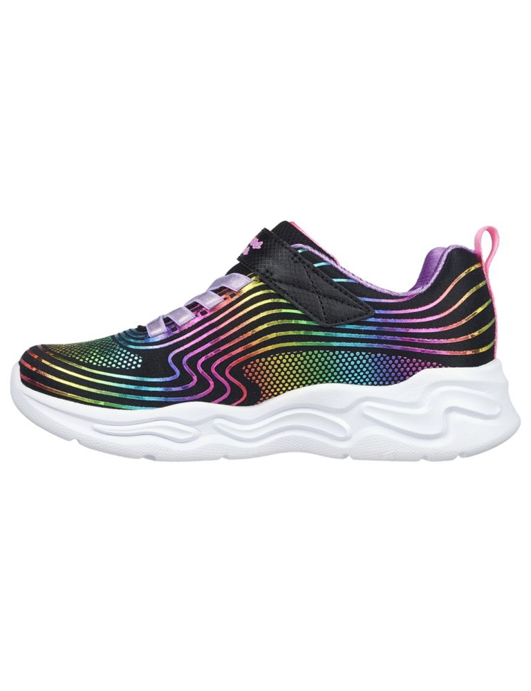 Rainbow Light Up Trainers (9.5 Small - 3 Large) 4 of 6