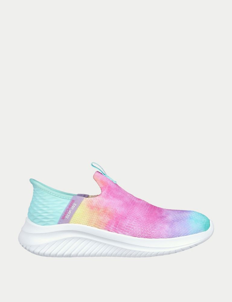 Rainbow Slip-On Trainers (9.5 Small - 5 Large) 1 of 5