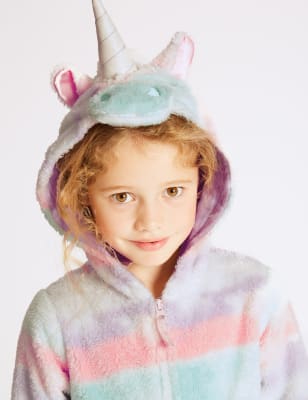 M&s rainbow unicorn onesie clearance