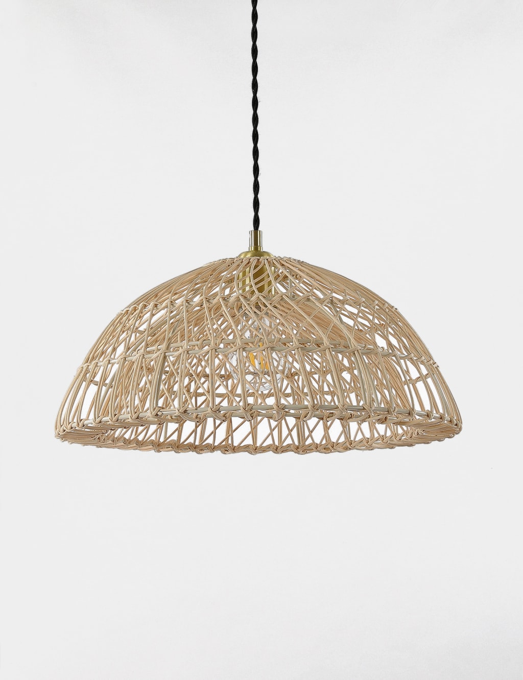 Rattan Pendant Lamp Shade 2 of 8