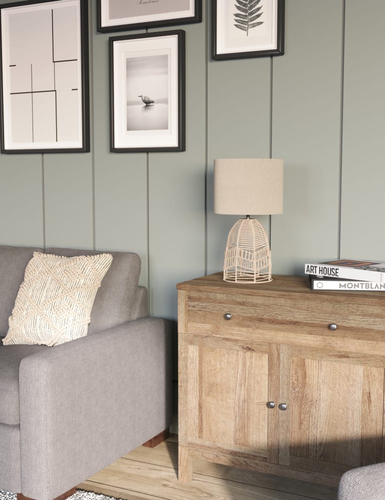 Mirabella odessa rattan 2025 table lamp