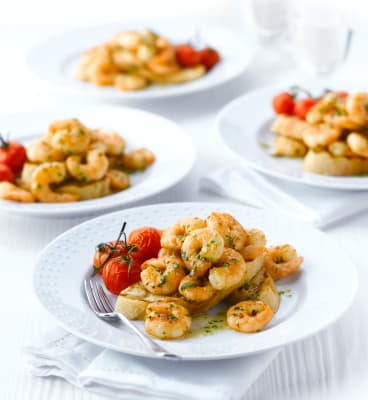 Raw Garlic King Prawns with Garlic & Parsley Butter M&S