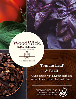 ReNew Tomato Leaf & Basil Medium Jar Candle Image 2 of 4